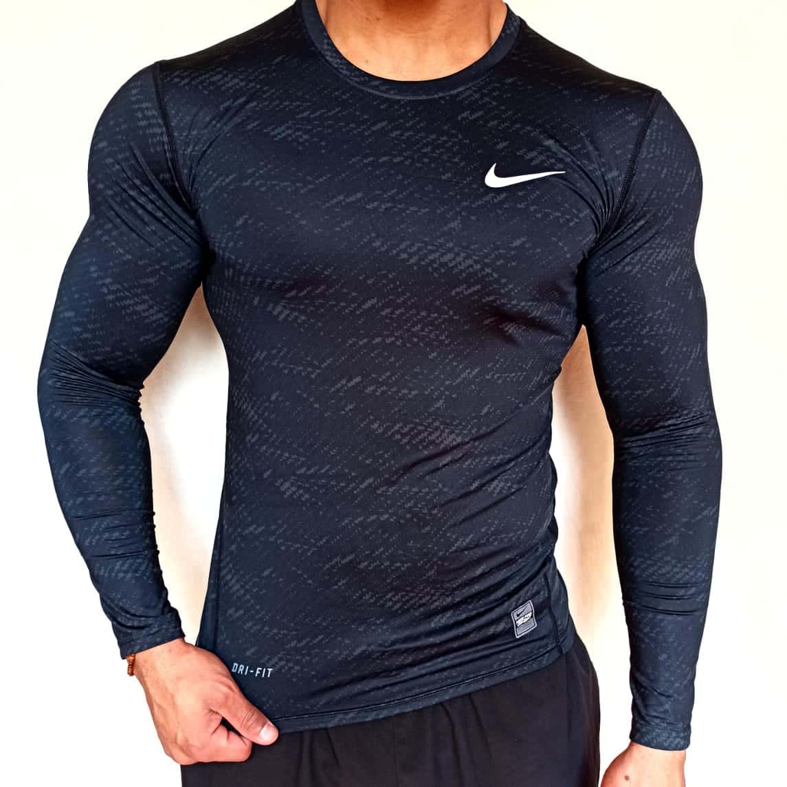 Shirt Nike Pro Long Sleeve -Engraved – Abdalla Store