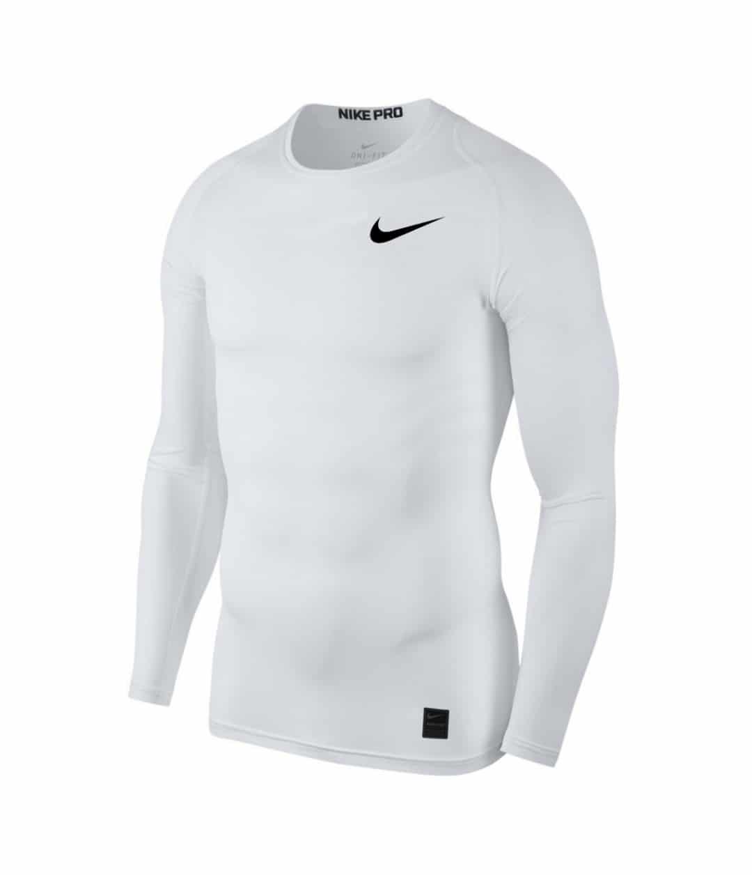 nike white compression