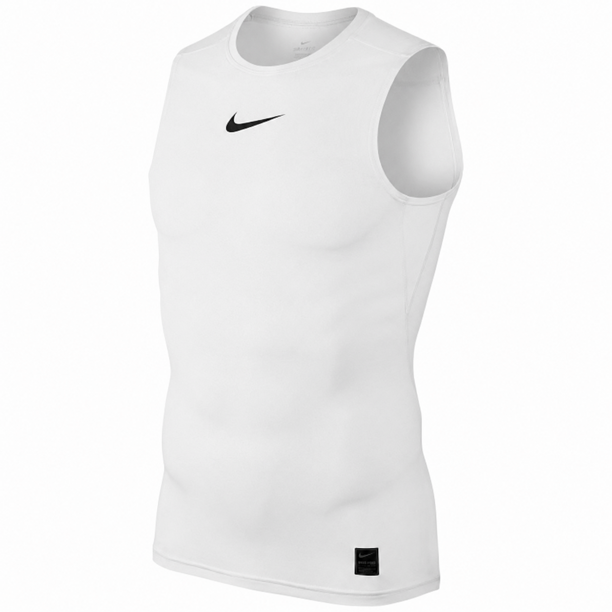 sleevleess Nike White compression