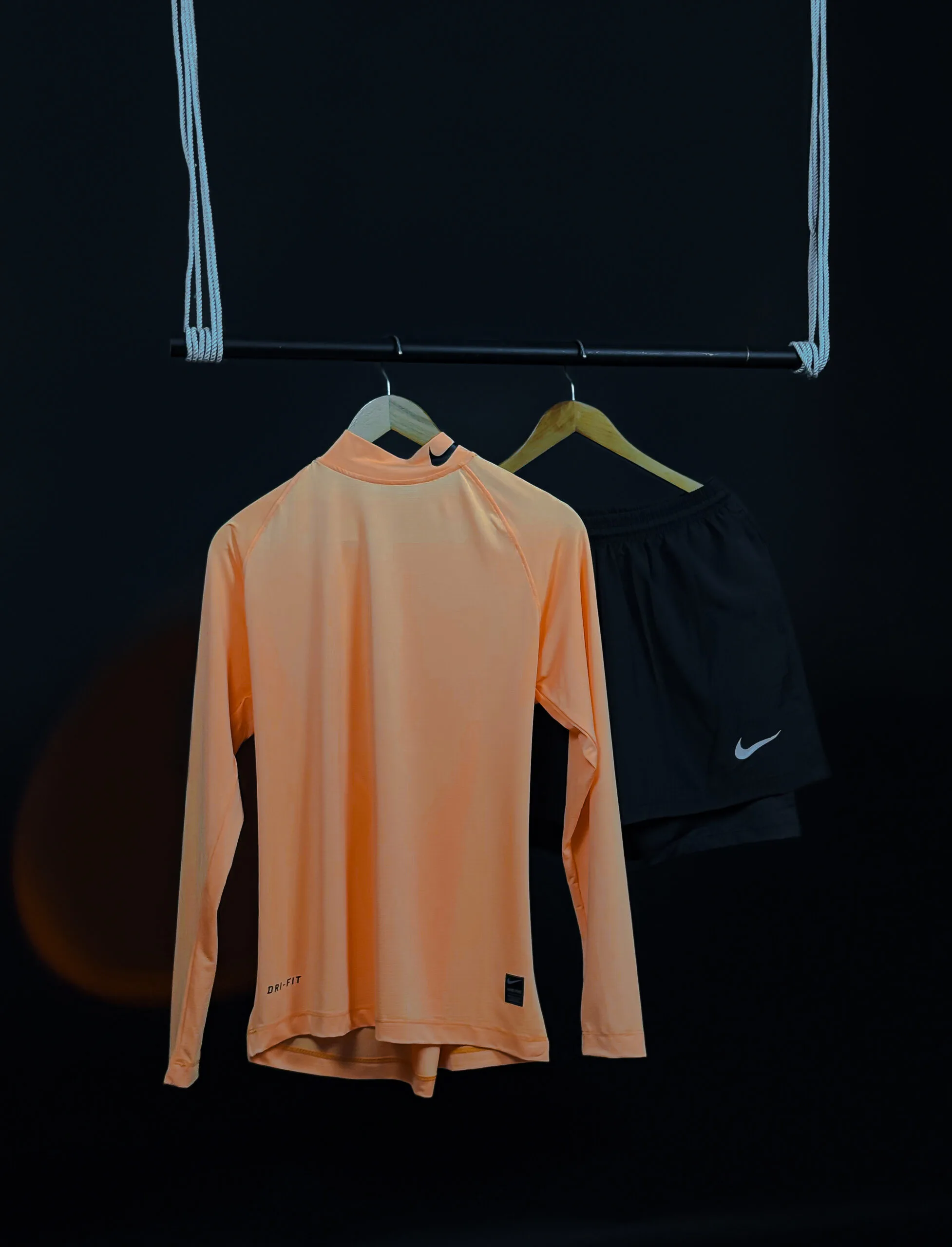 set Nike 2 pieces Golden Half Cole - Long Sleeve - M