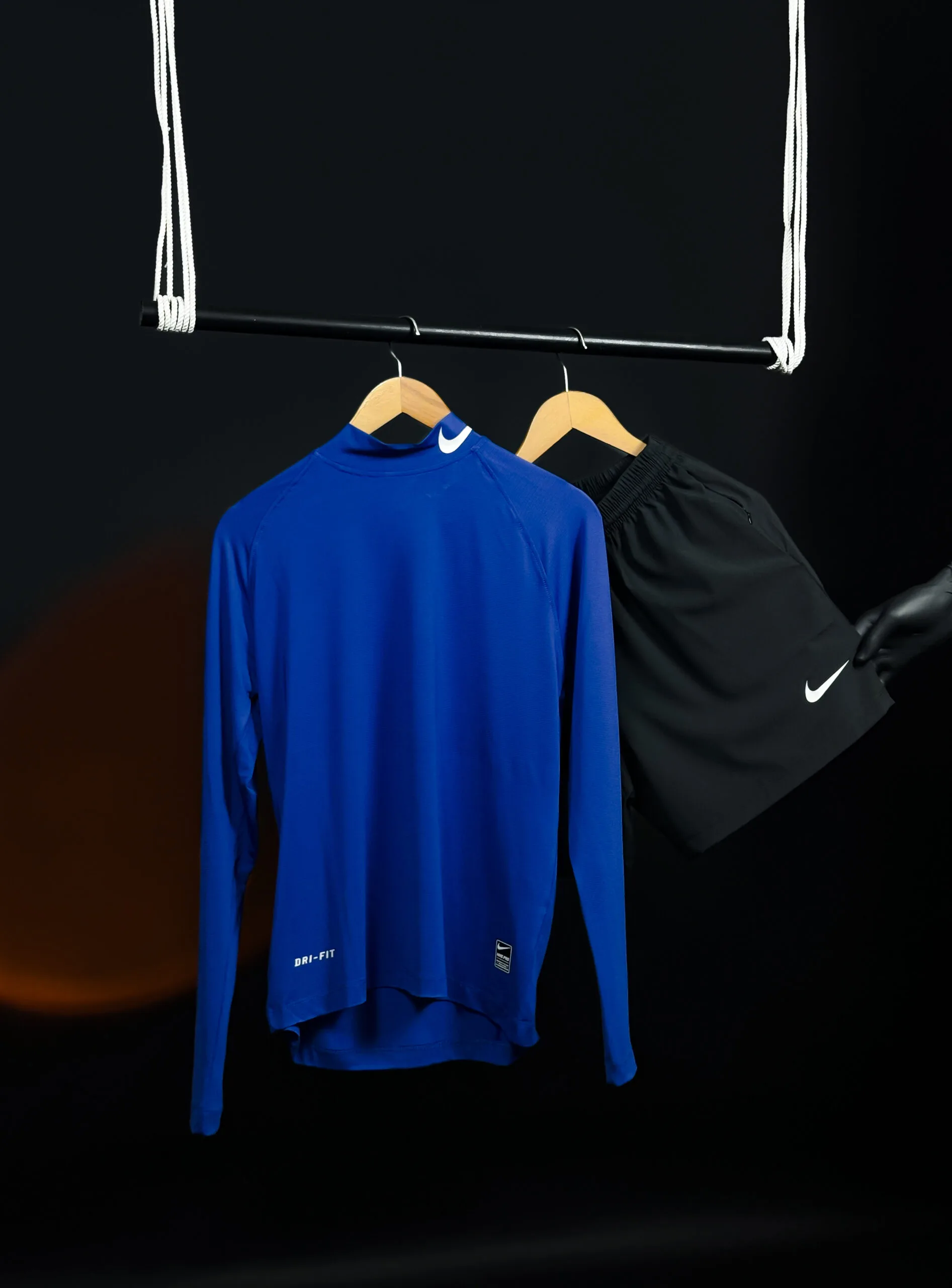 set Nike 2 pieces Dark Blue Half Cole - Long Sleeve - M