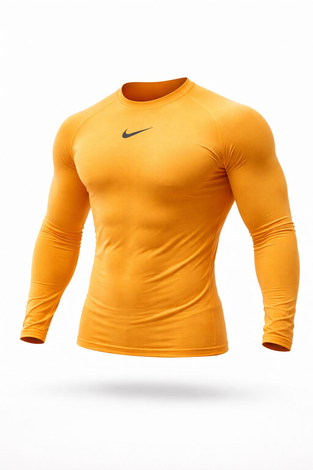 Nike Pro Compression Long Sleeve Golden